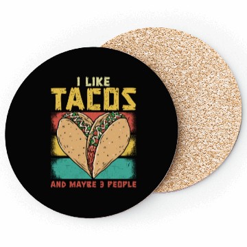 Discover Funny Taco Cinco De Mayo Tacos Fun Lovers Coasters