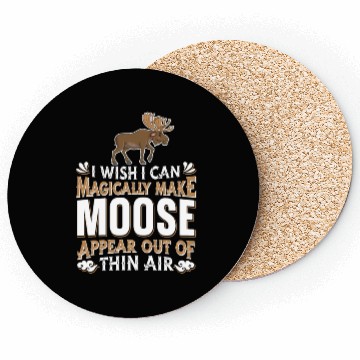 Discover Moose Elk Hunting Coasters