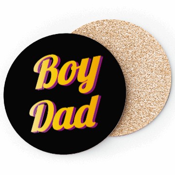 Discover Boy Dad Best Dad Ever Coasters