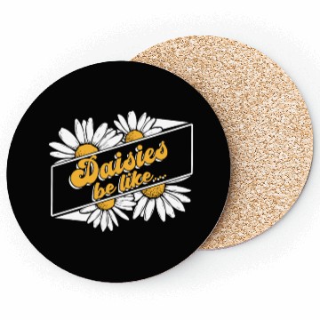 Discover Daisy Garden Gardening Gardener Coasters