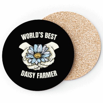 Discover Daisy Garden Gardening Gardener Coasters