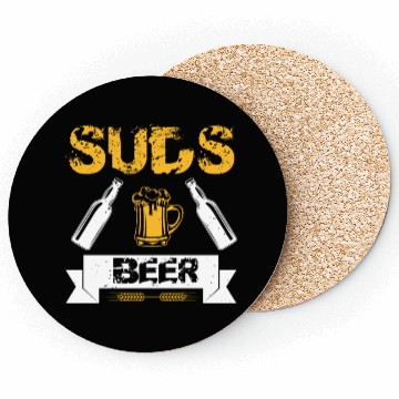 Discover SUDS BEER Coasters