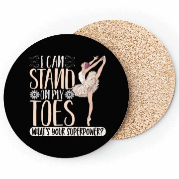 Discover Classical Ballerina Lifestyle Ballet Dance Gifts Coasters