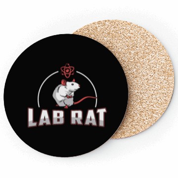 Discover Lab Tech Lab Rat Laboratory Science Technician Coasters