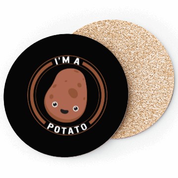 Discover Potato Vegetable Coasters, I'm A Potato Coasters,