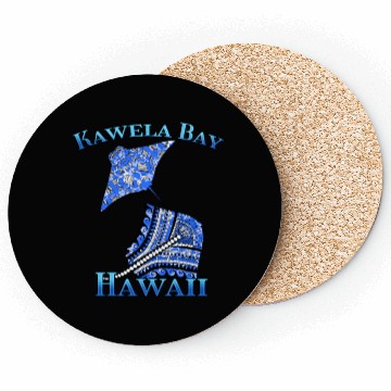 Discover Kawela Bay Vacation Tribal Stingrays Coasters
