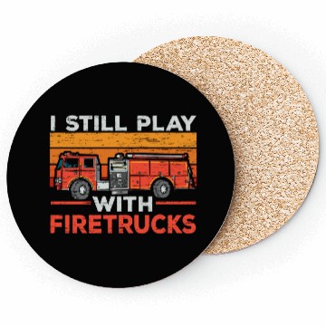 Discover Firefighting Fireman Firefighter Fire Firewoman Coasters