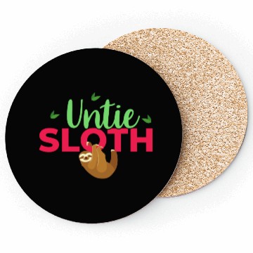 Discover Sloth Sloths, Untie Untie Sloth Coasters