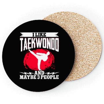 Discover TKD Korean Martial Arts Tae Kwon Coasters