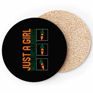 Discover Carrot Vegetable Coasters, Just A Girl Who Loves