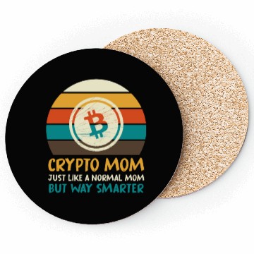 Discover Funny Bitcoin Crypto Blockchain Btc Fun Lovers Coasters