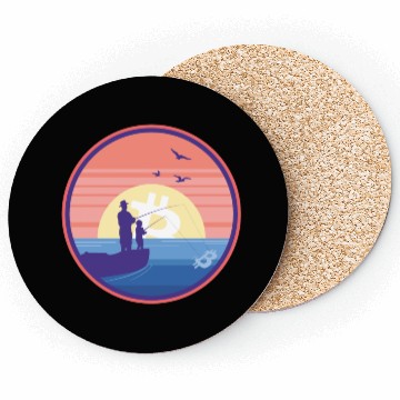 Discover Funny Bitcoin Crypto Blockchain Btc Fun Lovers Coasters