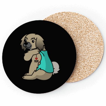 Discover I Love Mom Tattoo Pekingese Coasters