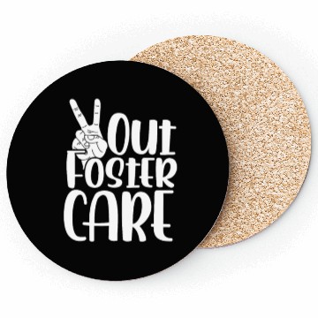 Discover Peace Out Foster Care Adoption Coasters
