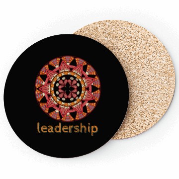 Discover Leadership Mandala Design Coasters