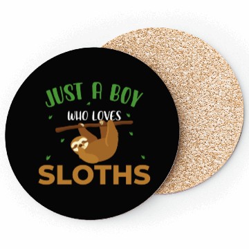 Discover Sloth Sloths, Boy, Trees, Love Coasters