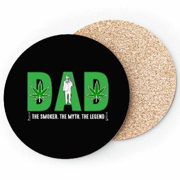 Discover Dad The Smoker The Myth The Legend Gift for Daddy Coasters