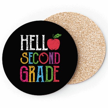 Discover Hello Second Grade Back To School Coasters