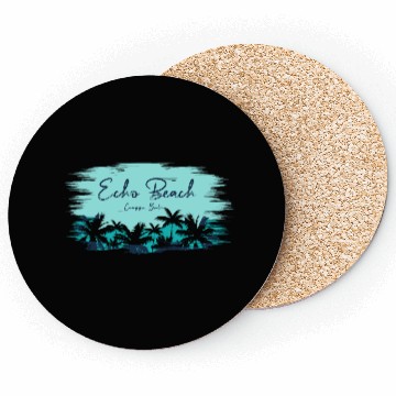 Discover Echo Beach Vacation Tribal Stingrays Coasters