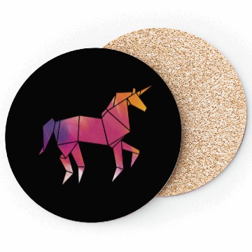 Discover Origami Unicorn Lover Origami Master Paper Folder Coasters