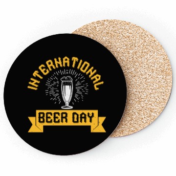 Discover international beer day Coasters