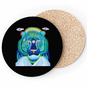 Discover Save Me Striped Tiger Coasters