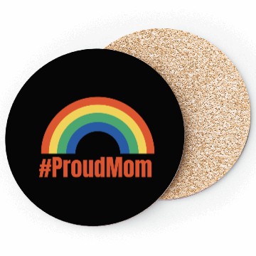 Discover Rainbow ProudMom Design Coasters