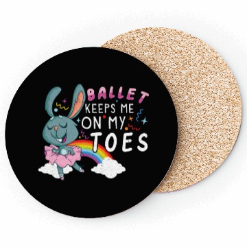 Discover Ballet Ballerina Dance Dancer Dancing Ballet Gift Coasters