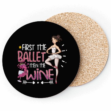 Discover Ballet Ballerina Dance Dancer Dancing Ballet Gift Coasters