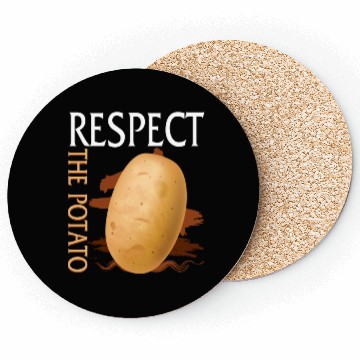 Discover Potato Vegetable Coasters, Respect The Potato Coasters,