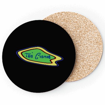 Discover The Cosmos Alien Graphic Coasters