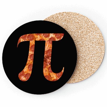 Discover Pepperoni Pizza Pi Coasters