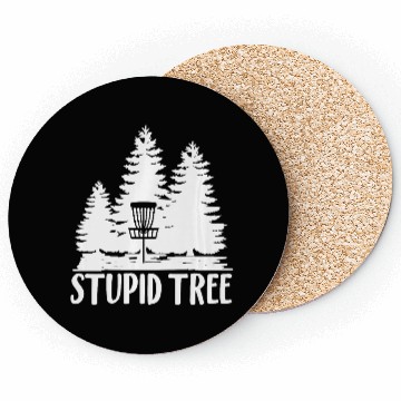 Discover Stupid Tree Coasters Disc Golf Coasters