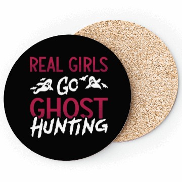 Discover Ghost Hunter Spooky Real Girls Go Ghost Hunting Coasters