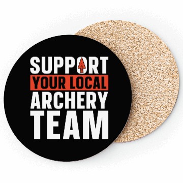 Discover Archery Archer Bowman Coasters