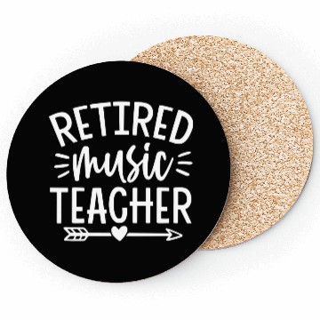 Discover Retired Music Teacher Coasters