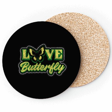 Discover Insect Pattern Sweet Coasters