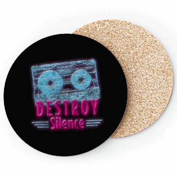 Discover Retro Disco Nerd Old School Coasters