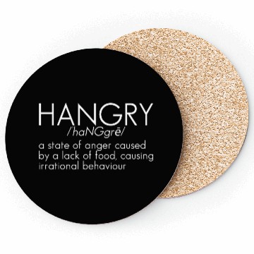 Discover Hangry Definition 5 Coasters