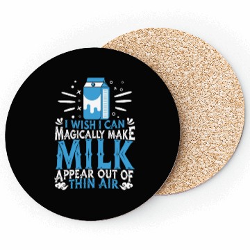 Discover Milk Cow Farmer Farm Farming Coasters