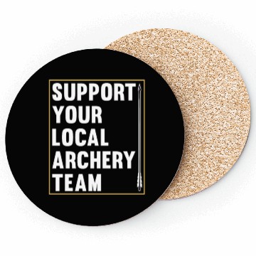 Discover Archery Archer Bowman Coasters