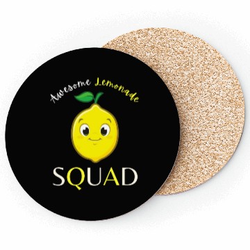Discover Awesome Lemonade Squad Lemon Lovers For Summer Coasters