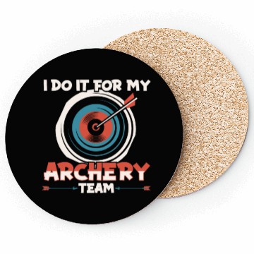 Discover Archery Archer Bowman Coasters