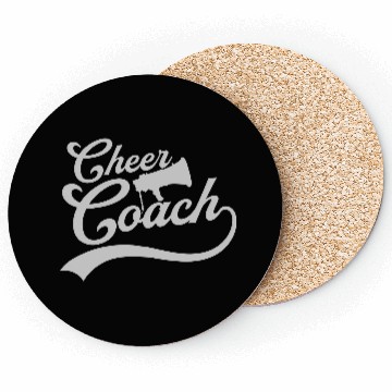 Discover cheer coach megaphone speak Coasters