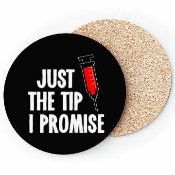 Discover Nurses Week Coasters Just The Tip Syringe Nurse Coasters