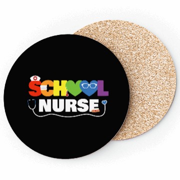 Discover School Nurse Gift Registered Nurse Back To School Coasters