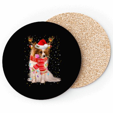 Discover Papillion Coasters Papillion Reindeer Christmas Light