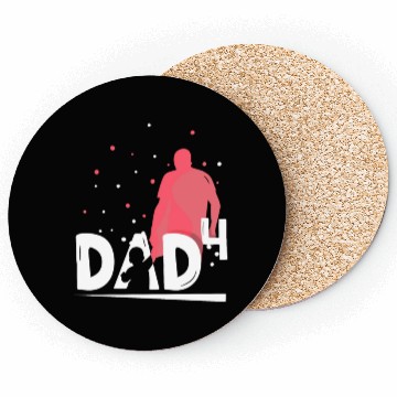 Discover Dad Of Four Daddy Father Father's Day Sayings Coasters