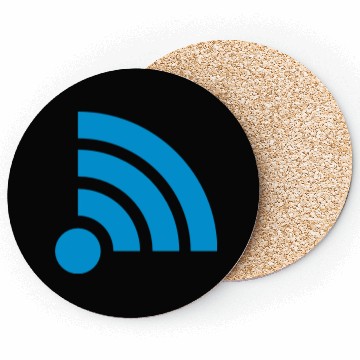 Discover Icon connection good wifi Coasters