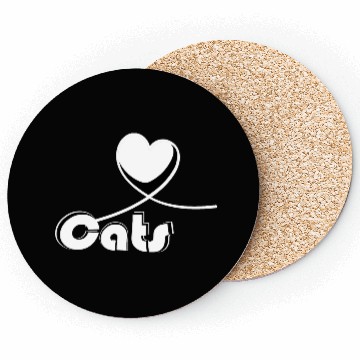 Discover I love cats Coasters